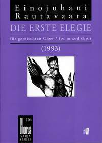 Rautavaara Erste Elegie (first Elegy) Vocal Score Sheet Music Songbook