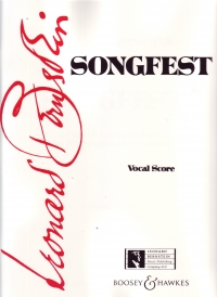 Bernstein Songfest Vocal Score Sheet Music Songbook