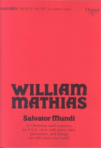 Mathias Salvator Mundi Vocal Score Sheet Music Songbook