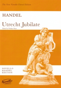 Handel Utrecht Jubilate Vocal Score Sheet Music Songbook
