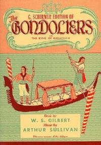 Gondoliers Vocal Score Paperback Sheet Music Songbook