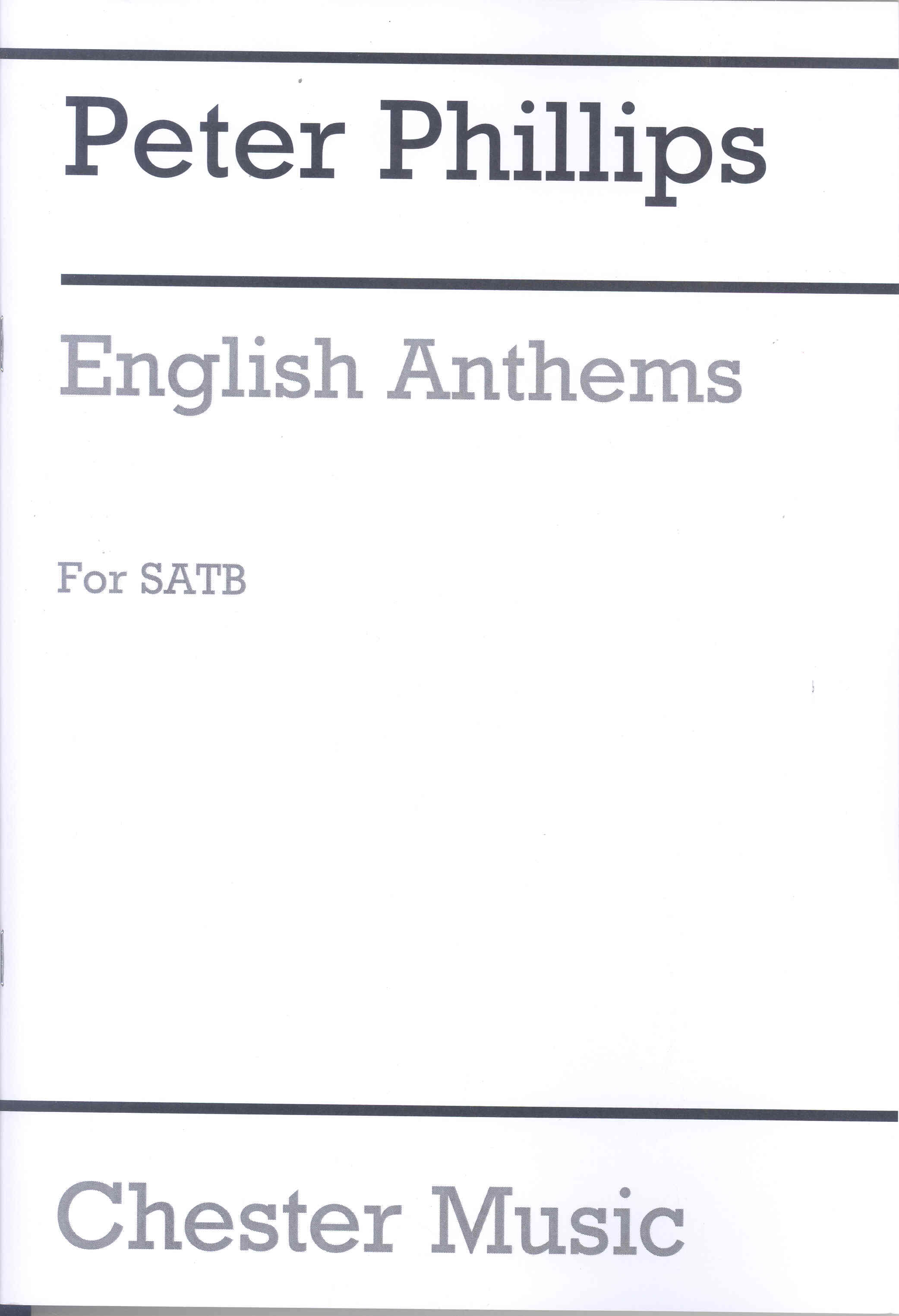 Renaissance Masters  English Anthems 1 Sheet Music Songbook
