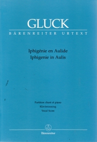 Gluck Iphigenie En Aulide Vocal Score Sheet Music Songbook