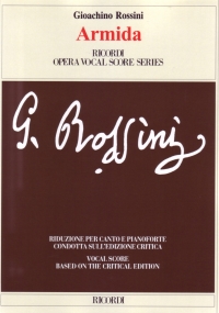 Rossini Armida Vocal Score Sheet Music Songbook