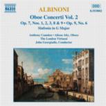 Albinoni Oboe Concerti Vol 2 Music Cd Sheet Music Songbook