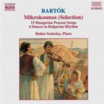Bartok Mikrokosmos Selection Music Cd Sheet Music Songbook