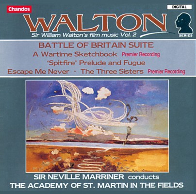 Walton Battle Of Britain Suite Etc Music Cd Sheet Music Songbook