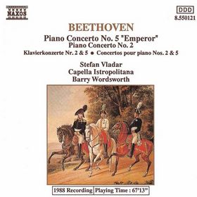 Beethoven Piano Concertos Nos 2 & 5 Music Cd Sheet Music Songbook