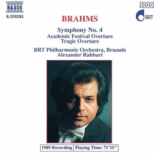 Brahms Symphony No 4 Overtures Music Cd Sheet Music Songbook