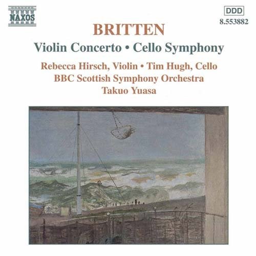 Britten Violin Concerto Cello Symphony Music Cd Sheet Music Songbook