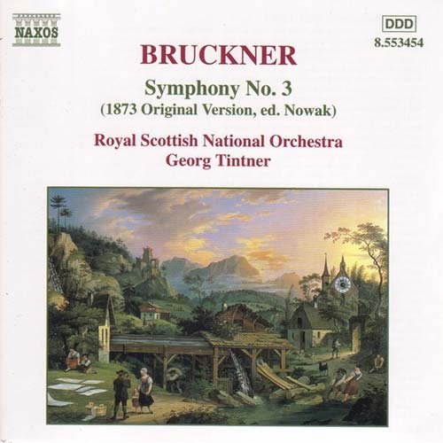 Bruckner Symphony No 3 Nowak/tintner Music Cd Sheet Music Songbook