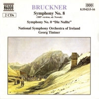 Bruckner Symphonies Nos 8 & 0 Music Cd Sheet Music Songbook
