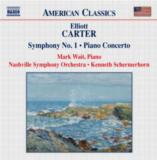 Carter Symphony No 1 Piano Concerto Music Cd Sheet Music Songbook