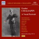 Chaliapin A Vocal Portrait Music Cd Sheet Music Songbook