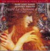 Faure La Chanson Deve & Other Songs Music Cd Sheet Music Songbook