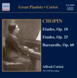 Chopin Etudes Barcarolle Cortot Music Cd Sheet Music Songbook