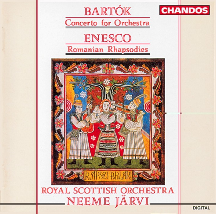 Bartok Concerto For Orchestra Enesco Music Cd Sheet Music Songbook