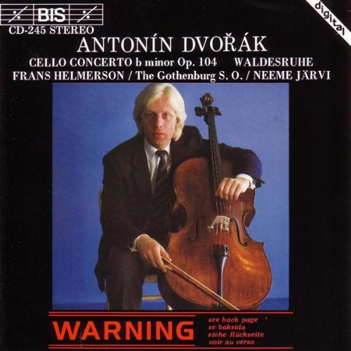 Dvorak Cello Concerto Waldesruhe Music Cd Sheet Music Songbook