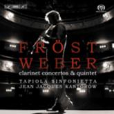 Frost Plays Weber Clarinet Concertos Music Cd Sheet Music Songbook