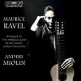 Ravel Works Transcribed For Guitar Music Cd Sheet Music Songbook