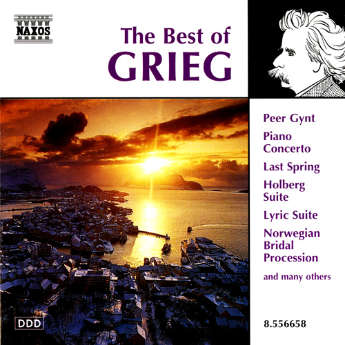 Grieg Best Of Music Cd Sheet Music Songbook