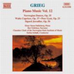 Grieg Piano Music Vol 12 Music Cd Sheet Music Songbook