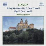 Haydn String Quartets Op2 & 3 Music Cd Sheet Music Songbook