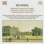Hummel Bassoon Concerto Clarinet Quartet Music Cd Sheet Music Songbook