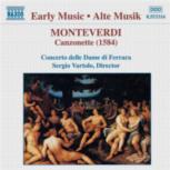 Monteverdi Canzonette Music Cd Sheet Music Songbook