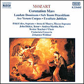Mozart Coronation Mass Ave Verum Corpus Music Cd Sheet Music Songbook
