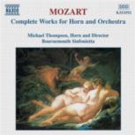 Mozart Complete Works For Horn & Orch Music Cd Sheet Music Songbook