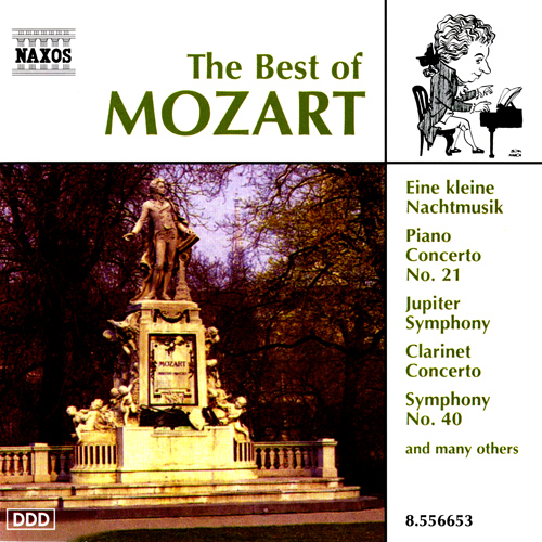 Mozart Best Of Music Cd Sheet Music Songbook