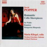 Popper Romantic Cello Showpieces Music Cd Sheet Music Songbook
