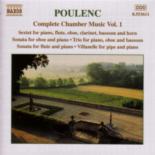 Poulenc Complete Chamber Music Vol 1 Music Cd Sheet Music Songbook