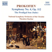 Prokofiev Symphony No 4 Prodigal Son Music Cd Sheet Music Songbook