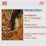 Prokofiev Symphonies Nos 1 & 2 Music Cd Sheet Music Songbook