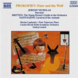 Prokofiev Peter & The Wolf Nicholas Music Cd Sheet Music Songbook