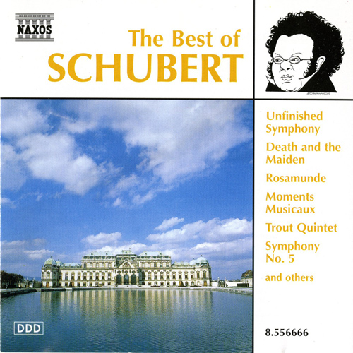 Schubert The Best Of Music Cd Sheet Music Songbook