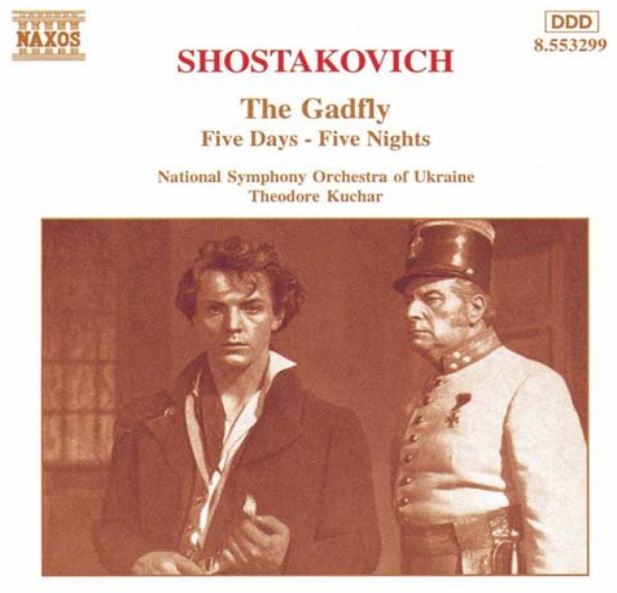 Shostakovich The Gadfly Music Cd Sheet Music Songbook