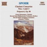 Spohr Clarinet Concertos Nos 1 & 3 Music Cd Sheet Music Songbook