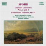 Spohr Clarinet Concertos Nos 2 & 4 Music Cd Sheet Music Songbook