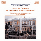 Tchaikovsky Suites Nos 3 & 4 Music Cd Sheet Music Songbook