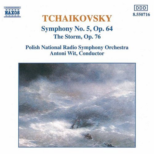 Tchaikovsky Symphony No 5 The Storm Music Cd Sheet Music Songbook