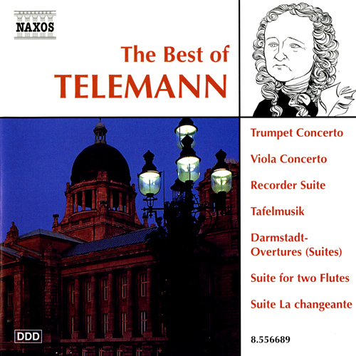 Telemann The Best Of Music Cd Sheet Music Songbook