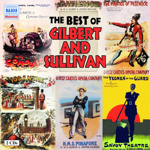 The Best Of Gilbert & Sullivan Music Cd Sheet Music Songbook