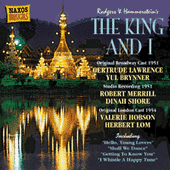 The King And I Original Cast Recordings Music Cd Sheet Music Songbook