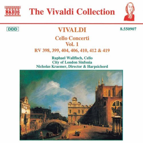 Vivaldi Cello Concerti Vol 1 Music Cd Sheet Music Songbook