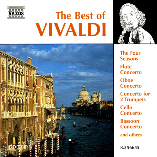 Vivaldi Best Of Music Cd Sheet Music Songbook