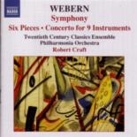 Webern Symphony 6 Pieces Etc Music Cd Sheet Music Songbook