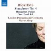 Brahms Symphony No 4/hungarian Dances Music Cd Sheet Music Songbook